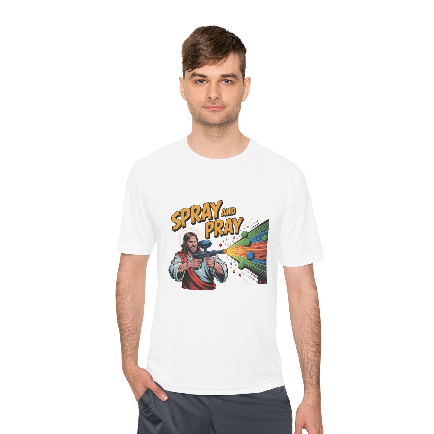 Spray and Pray - Moisture Wicking Tee
