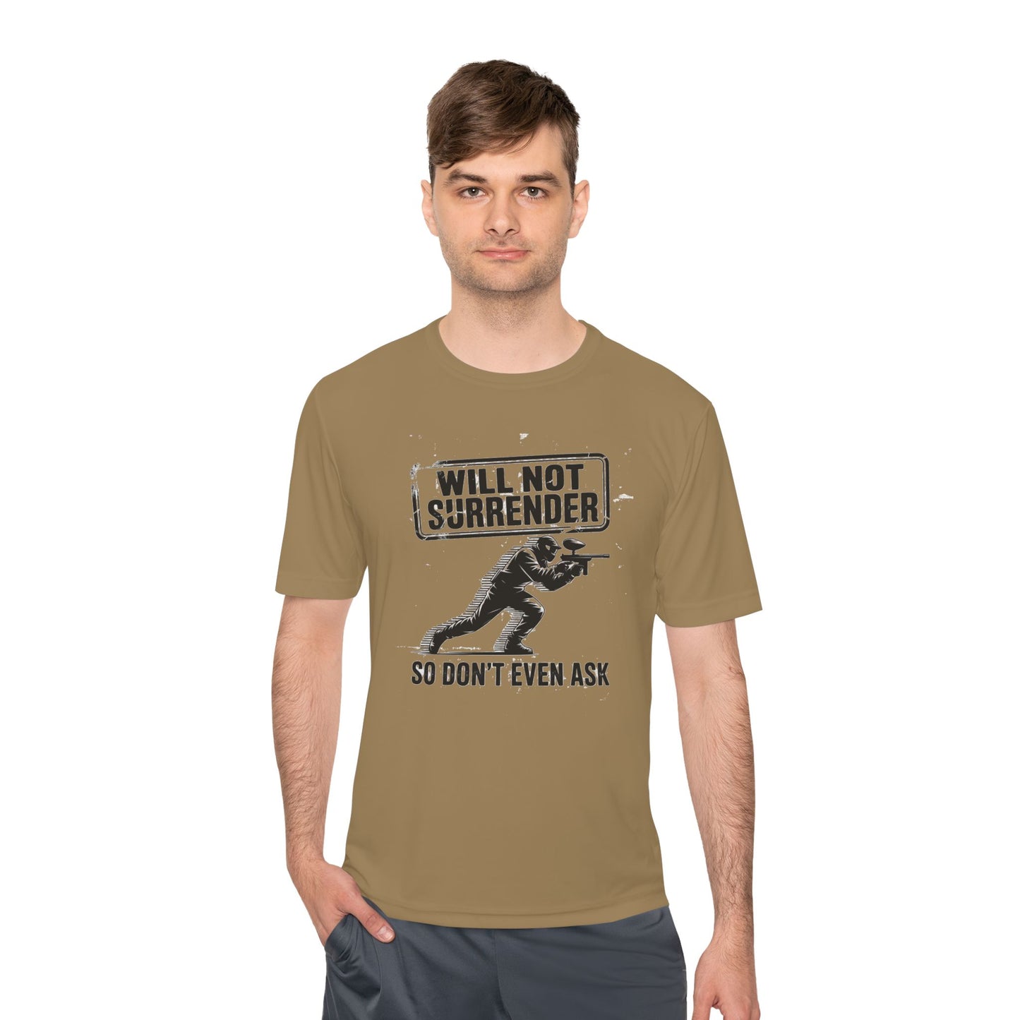 Never Surrender - Moisture Wicking Tee