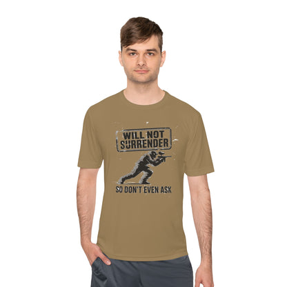 Never Surrender - Moisture Wicking Tee