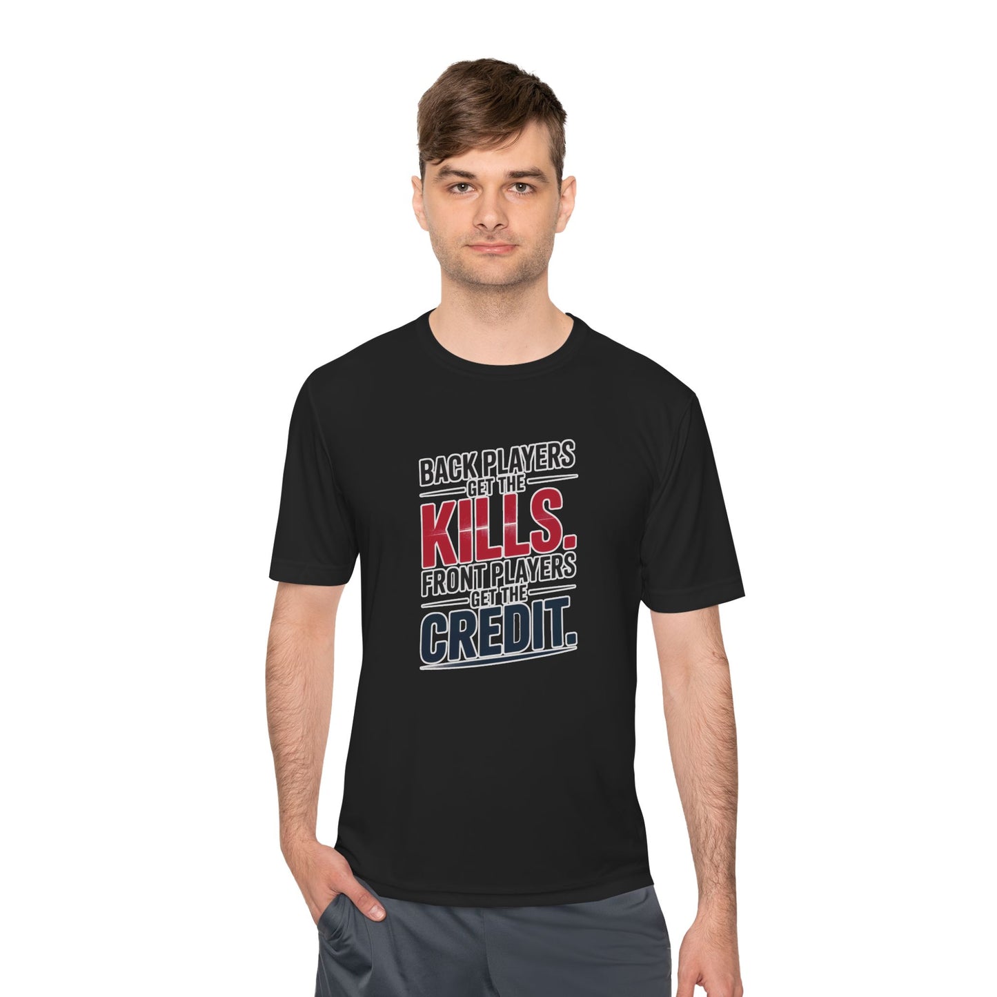 Kills and Credit - Moisture Wicking Sport Tee