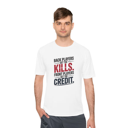 Kills and Credit - Moisture Wicking Sport Tee
