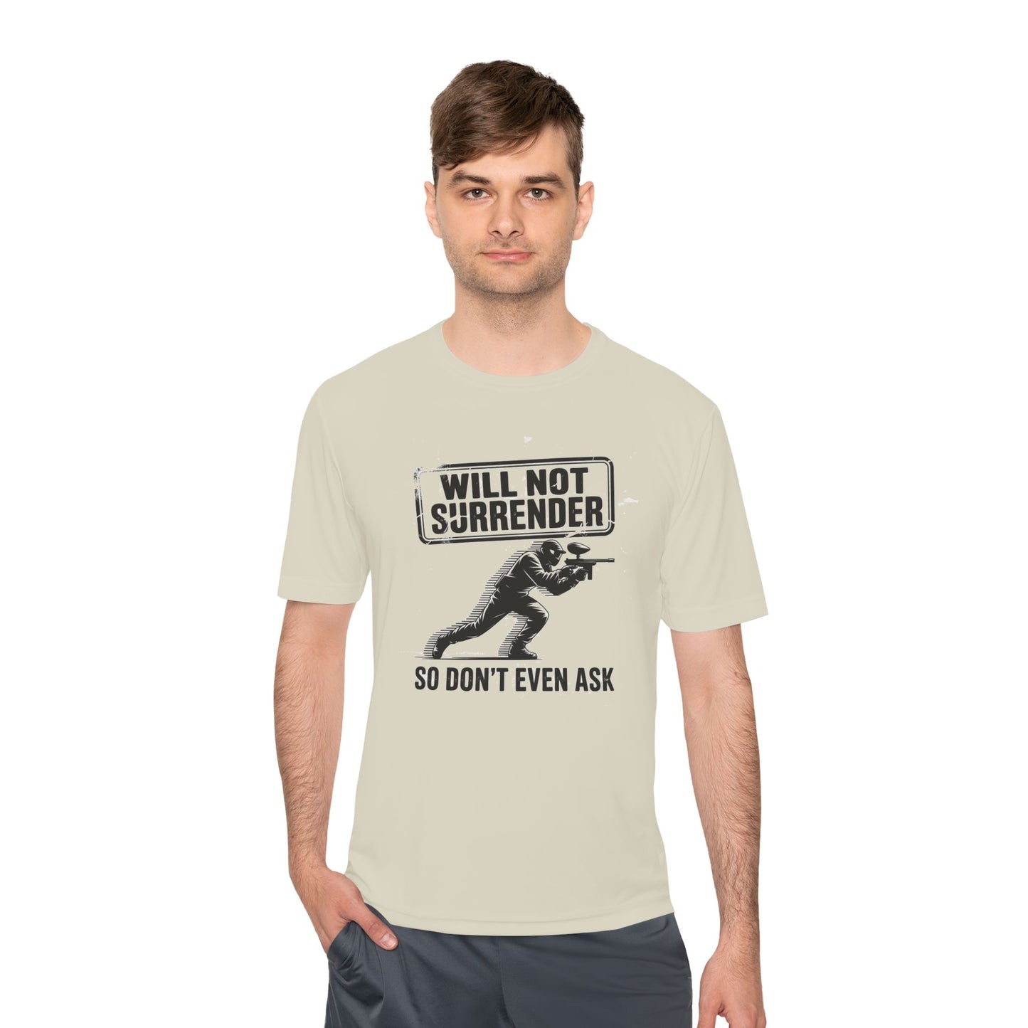 Never Surrender - Moisture Wicking Tee