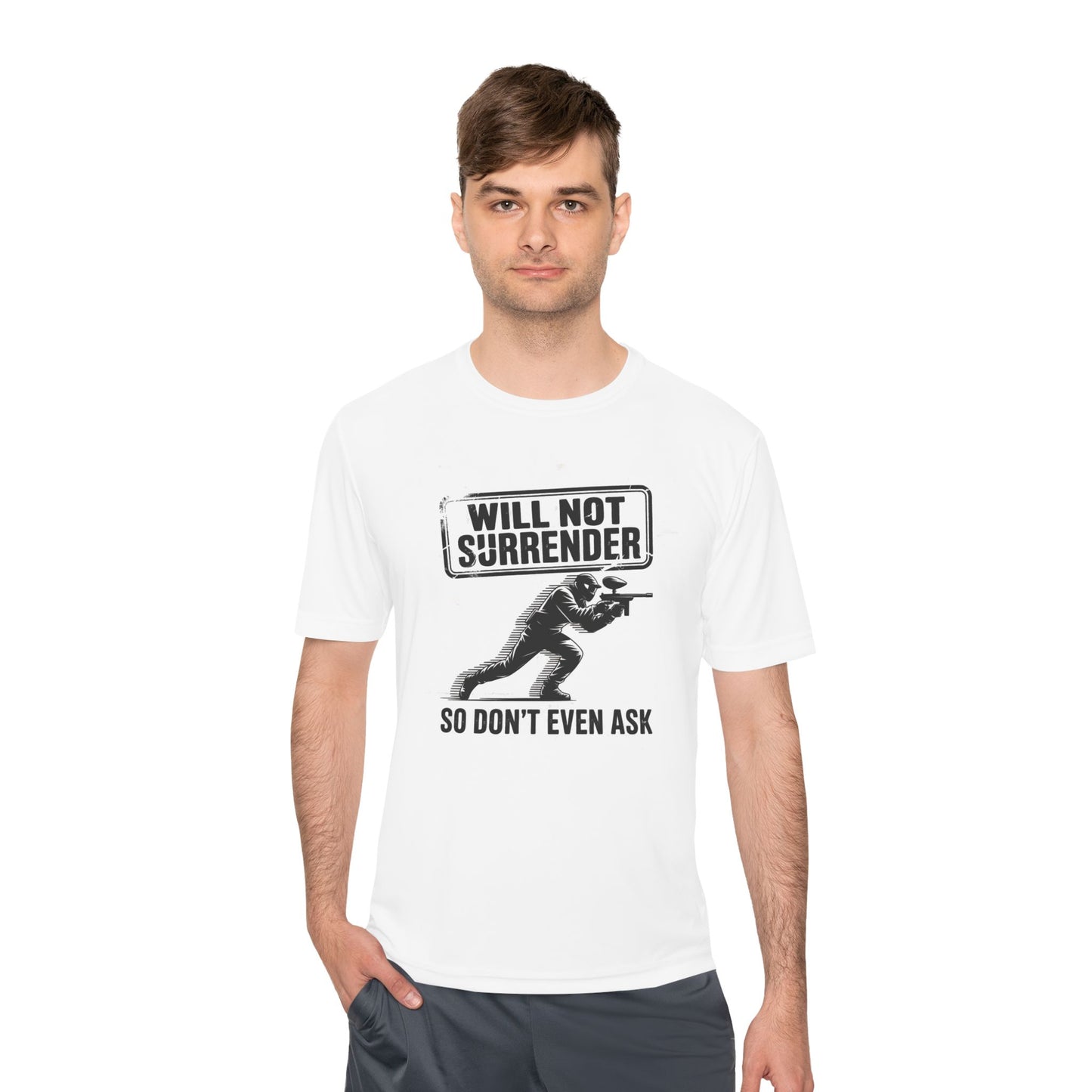 Never Surrender - Moisture Wicking Tee