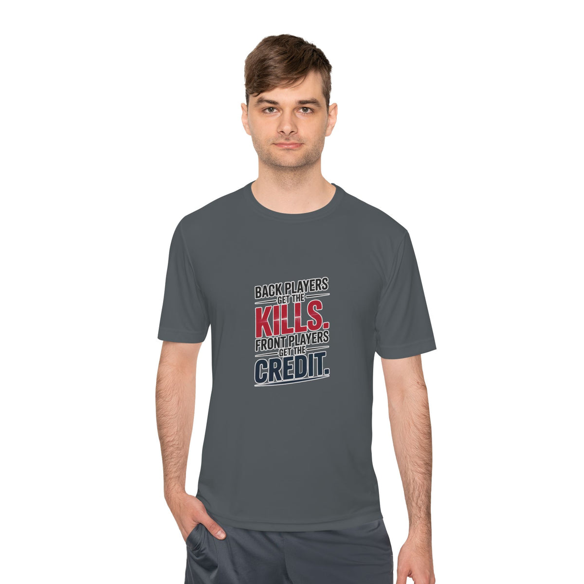 Kills and Credit - Moisture Wicking Sport Tee