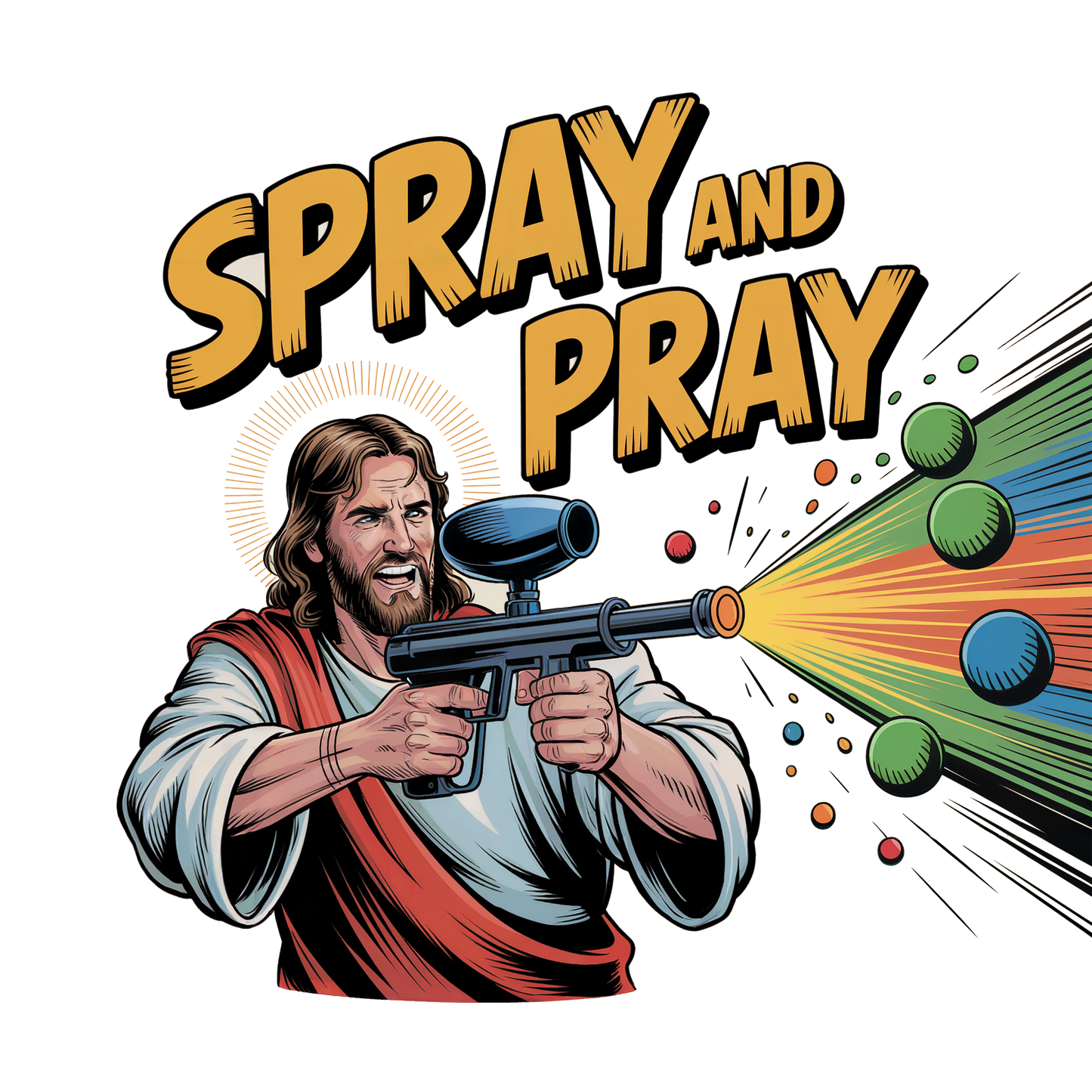 Spray and Pray - Moisture Wicking Tee