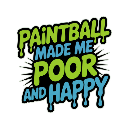 Poor and Happy - Moisture Wicking Tee