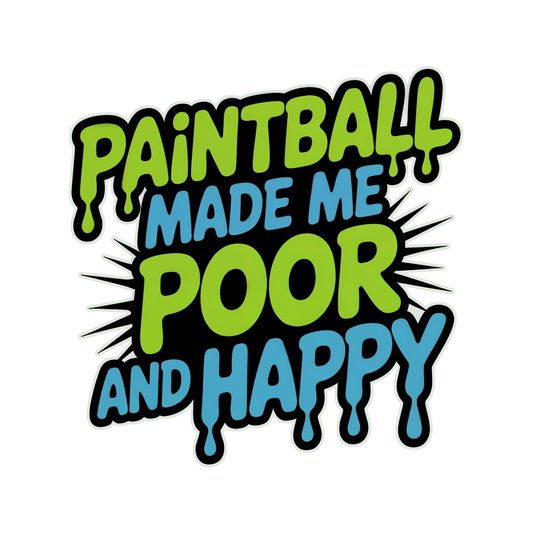 Poor and Happy - Moisture Wicking Tee