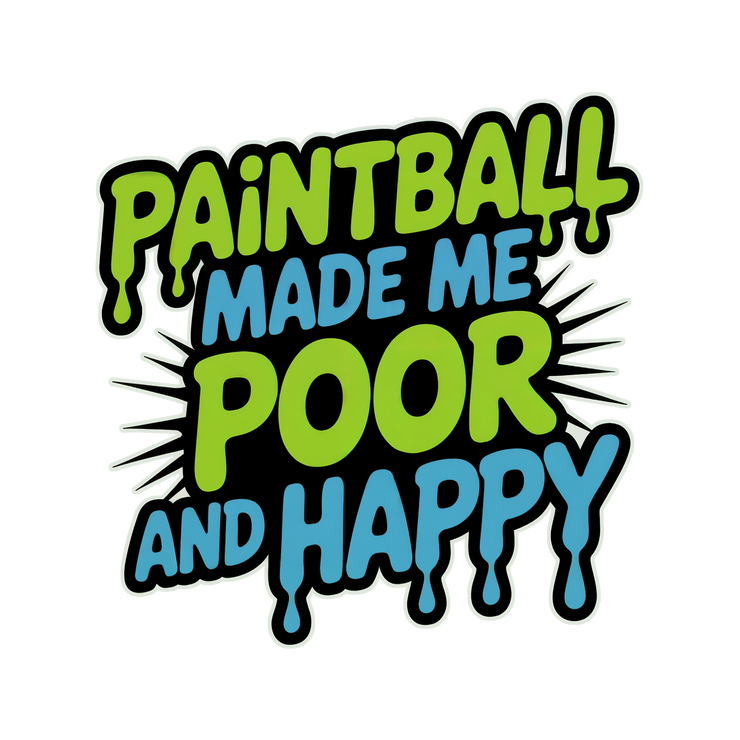 Poor and Happy - Moisture Wicking Tee