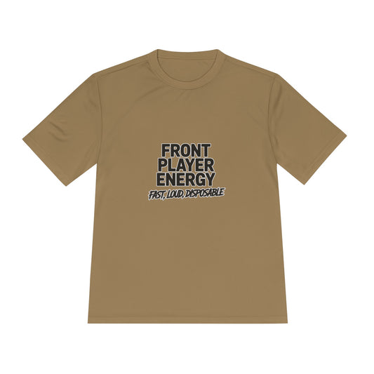 Front Player Energy - Moisture Wicking Tee
